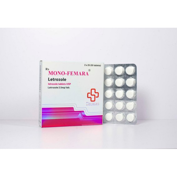 Beligas Pharma Mono- Femara (Letrozole 2.5mg) x 50 tabs Beligas