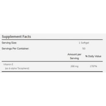 Now foods - Natural E-400 100 caps Now foods